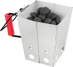 Royal Gourmet TD1402 Foldable Charcoal Chimney Fire Starter Camping Grill
