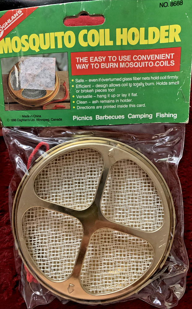 Coghlan’s Mosquito Glass Fiber Mesh Coil Holder
