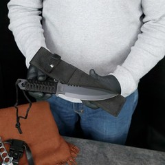 3pc Tactical Set: 11″ Survival Knife, 8.5″ Dive Knife & Multi-Spike Throwing Axe