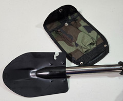 Emergency Backpacking Camping Hiking Knife Shovel Saw Gear Kit with Cover