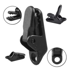 30Pcs Reusable Tent Tarp Tarpaulin Clip Heavy Duty Clamp Buckle Camping Tool Set
