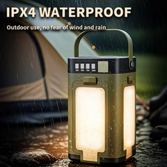 Ultimate Camping Companion Foldable 4-Leaf Solar Charging Lamp