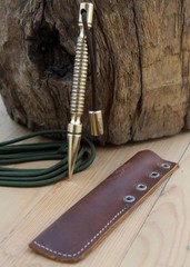 Brass Marlin Spike EDC Tool for Trekking Outdoor Enthusiasts Hiking and Sailor