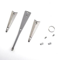 EI2 Titanium EDC Keychain Earpick, Titanium,MeCarmy