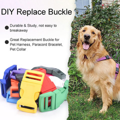 10Pack 1″(26Mm) Contoured Plastic Side Release Buckles, Paracord Buckles for Bac