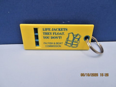Safety Whistle Keychain Promoting Water Safety