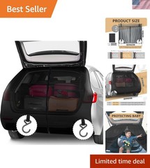 Breathable Tailgate Bug Screen with Magnetic Fasteners – Perfect for Camping