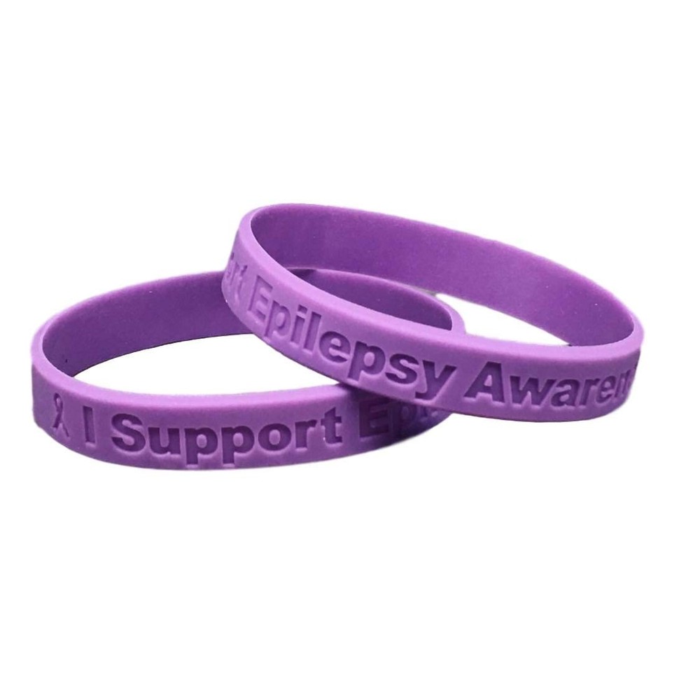 Jeirles Wholesale 25 Purple I Support Epilepsy Awareness 100 Medical –