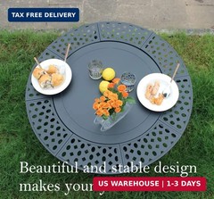 OutVue 36 Inch Fire Pit with 2 Grills,Wood Burning Fire Pits for Outside | Fire