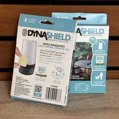 (2) Dyna Shield Mosquito Repellent Refill Pads New In Box