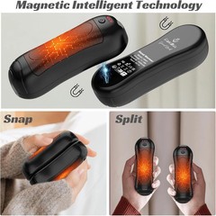 6000mAh Portable Electric Hand Warmers For Gift,Rechargeable 2 Pack Hand Warmers