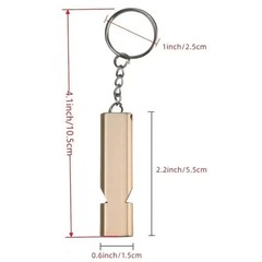 Outdoor Whistle Camping Hiking Emergency Survival Keychain Whistle Outdoor
