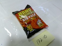 Grabber Warmers Hand Warmers Big Pack 10 Pairs 10 Hrs Heat Orange Disposable