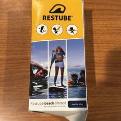 Restube Beach Limited Inflatable Floating Buoy, Jet Black