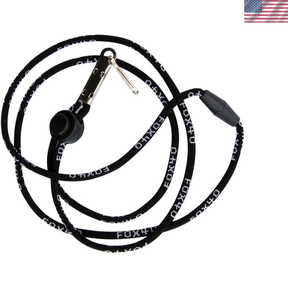 Breakaway Lanyard, Black – 100-0001, Rubber