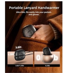 2025 AI Magnetic Hand Warmers Rechargeable 2 Pack,10000mAh Electric Glove Heater