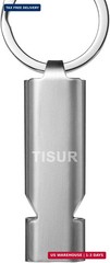 TISUR Loud Emergency Whistles,130db+ Lifeguard Safety Whistle Keychain for Survi