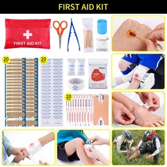 Kleclcw Gifts For Men Christmas Survival Kit And First Aid Kit 160 Pcs