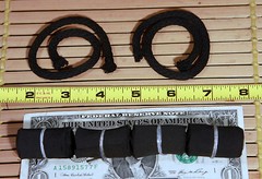 Charcloth & Char Rope Combo – bushcraft outdoor survival, char cloth charcord