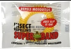 Superband FBA_SB39400 yellow Insect Repelling Wristband