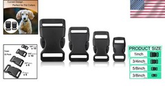 32 Pack of Lightweight Plastic Paracord Buckles – Perfect for Crafts & Collars