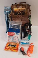Bug Out Bag Survival Kit (GO-BOB 24-48hr MODEL) Emergency supplies PYTHON CAMO
