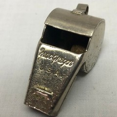 Vintage MacGregor Metal Whistle Made in USA