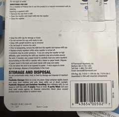 3 x LOT Thermacell Mosquito Repellent Refills 18 Hours ER118 Pack Cartridges