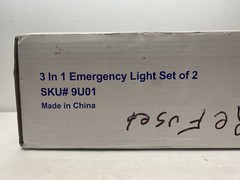 Smart Home 3 in 1 Emergency Light • Set Of 2