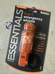 5 n’ 1 Survival Aid Tool-compass/match case/whistle/fireflint/mirror