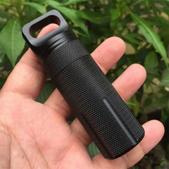Colorful Aluminum Waterproof EDC Sealed Bottle Survival Storage Box Outdoor Port