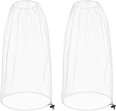 2 Pack Ultra Large Mosquito Net 42X25 Inches Mosquito Head Net Oversized Insect