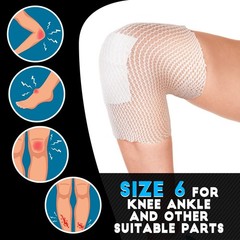2 Rolls Tubular Bandage Elastic Net Wound Dressing Stretch Dressing Retainer …