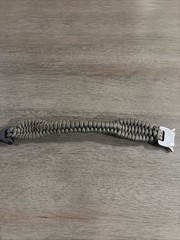 Paracord Survival Bracelet, ( The Cobra ) 550 Paracord 7 Strand , Large, Green.