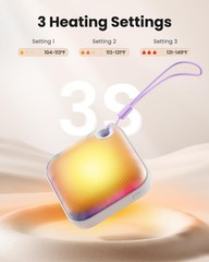 Gaiatop Rechargeable Hand Warmers, 4000mAh Double-Sided Small, Pastel Prism