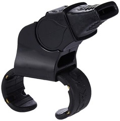 Sonik Blast CMG Fingergrip Pealess Whistle – Black