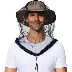 Outdoor Mosquito Hat, Mosquito Face Mask, Outdoor Net Curtain