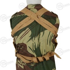 Reproduction Military Style Rhodesian Chest Rig- Webbing-Airsoft- Tan Canvas