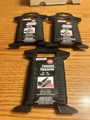 Tool Bench Hardware PARA-CORD Black 1/8in x 25 ft Lot of 3 NOS
