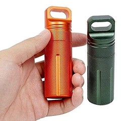 Ccanku C20 EDC Waterproof Case Military Level Survival Pill Match Case Box Co…