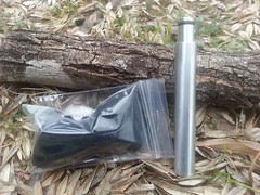 Aluminum Fire Piston *FREE Shipping to U.S SURVIVAL FIRE STARTER BOB SHTF
