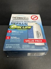 Thermacell Max Life Mosquito Repeller Refill Value Pack 4-Cartridges 4-Repellent