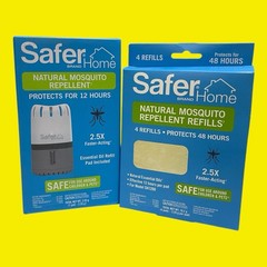 Safer Home Natural Outdoor Mosquito Repellent & 4 refills (UZ)