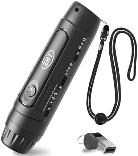 Electronic Whistle for Coaches, Referees, Teachers – 3 Tones & 3 High Volume, Ba