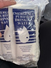 24 Packs SOS Emergency Drinking water Survival Camping Hurricane Fire Flood US