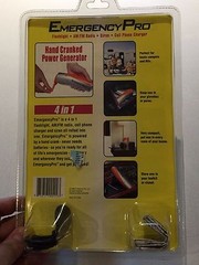 EmergencyPro Hand Crank AM FM Radio Siren Flashlight Cell Phone Charger