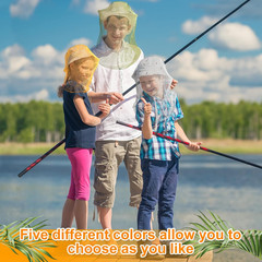 10 Pcs Bug Net for Face Mosquito Face Net Fly Netting Hood from Bugs Summer Head