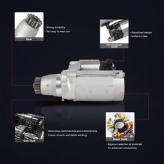 Sintly 17825N Starter Motor Fit For Toyota Camry 02-17 Highlander 04-19 Sienna