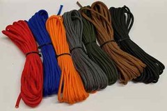100% Nylon Mil Spec Type III 7 Strand 550 Paracord
