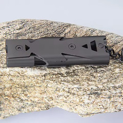 180dB Double Tube Emergency Whistle – SOS Signal Whistle for Outdoor & Camping